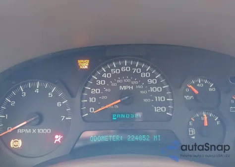 2004 Chevrolet Trailblazer Lt z USA, uszkodzony, nr VIN 1GNDS13S342410551